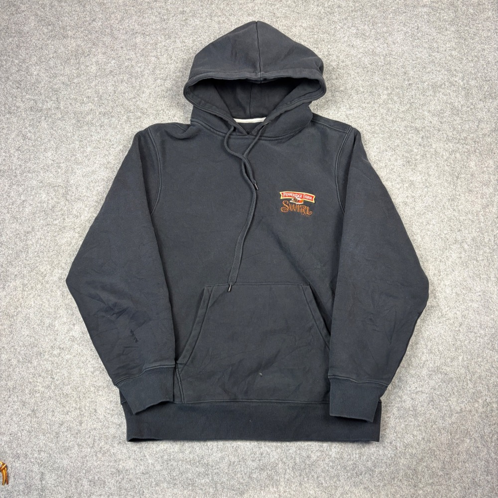 Sport-Tek Pepperidge Farm Swirl Bread Hoodie Mens Medium Black Sweatshirt